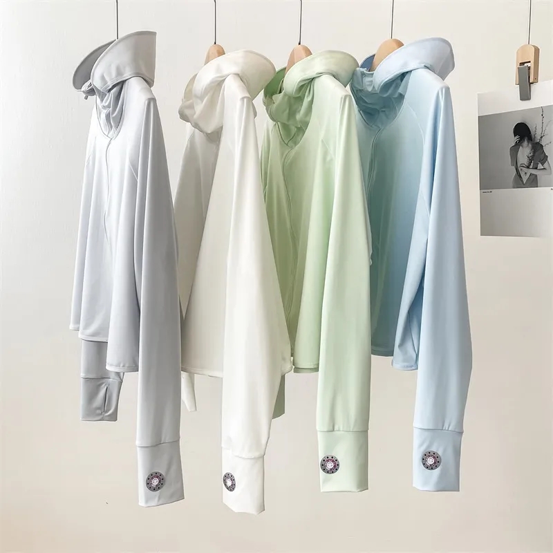 Cycling Commute Outfit - High-Quality UPF50 Sun Protection Ice Silk