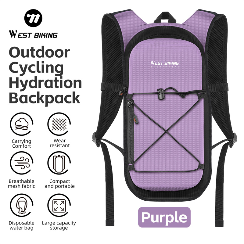 Cycling Commute Backpack - WEST BIKING Multicolor Cycling Hydration Backpack