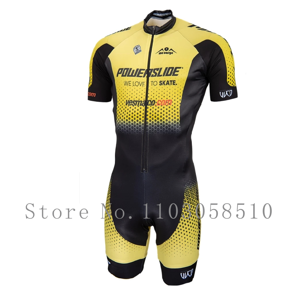 Cycling Commuter Trousers - Powerslide inline skinsuit team areo speedsuit