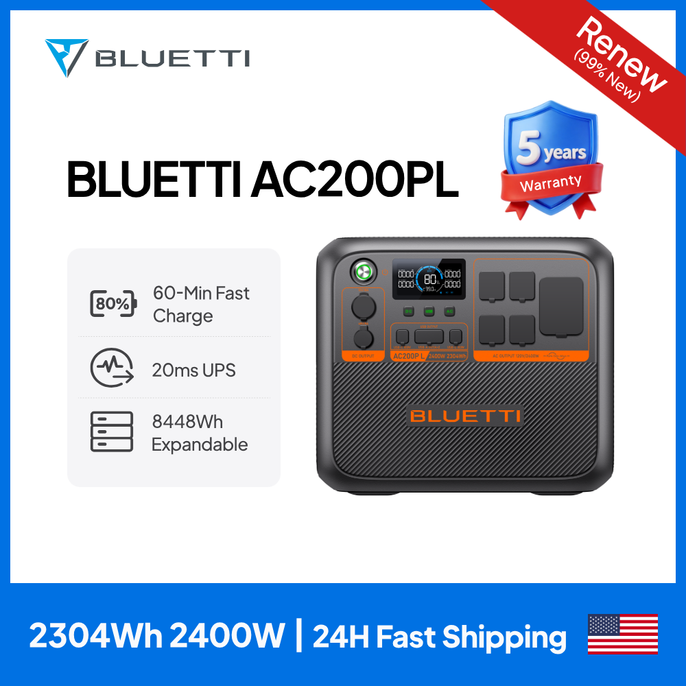 Usb Charger Dynamo - BLUETTI AC200PL Portable Power Station |