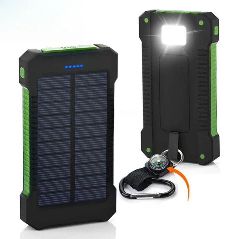 20000mah Portable Solar Power  - Usb Charger Dynamo review and price