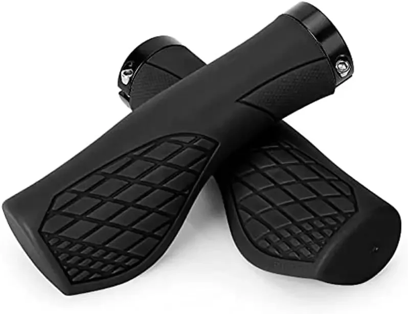 Alloy and Rubber Bike Grips -  - Commuting On Mountain Bike review and price