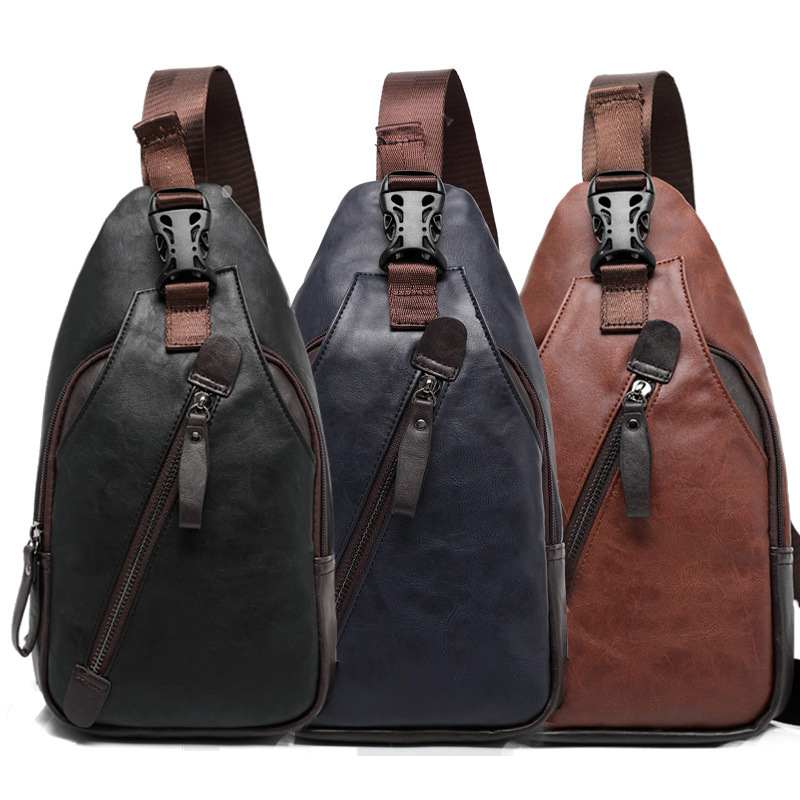 PU leather multi-pocket men's  - Cycling Commuter review and price
