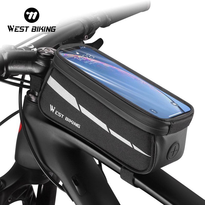 WEST BIKING Bicycle Top Tube B - Cycling Commuter Backpack Waterproof review and price