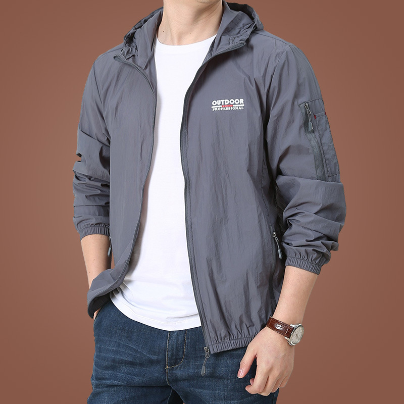 Summer Sun Jacket Men Outdoor  - Cycling Commuter Jacket review and price