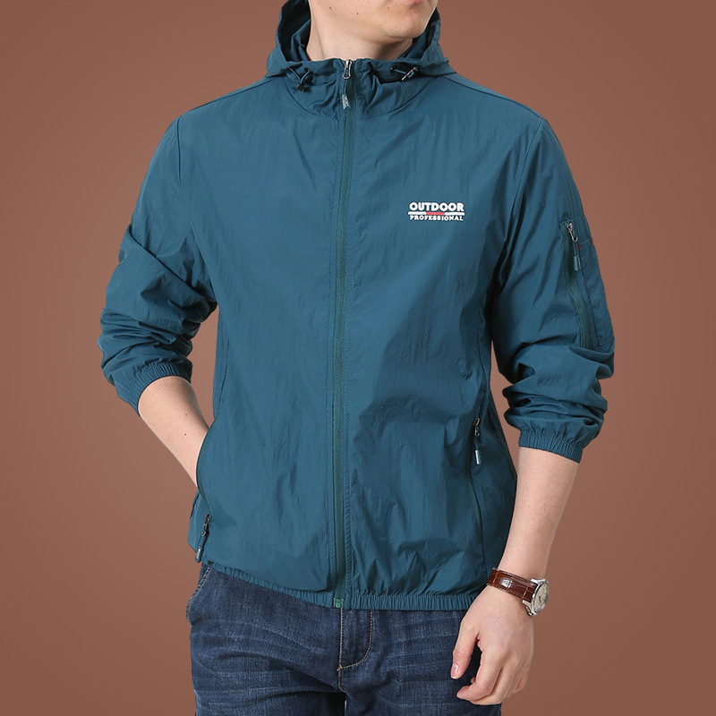 Summer Sun Jacket Men Outdoor  - Cycling Commuter Jacket review and price