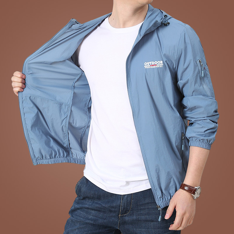 Summer Sun Jacket Men Outdoor  - Cycling Commuter Jacket review and price