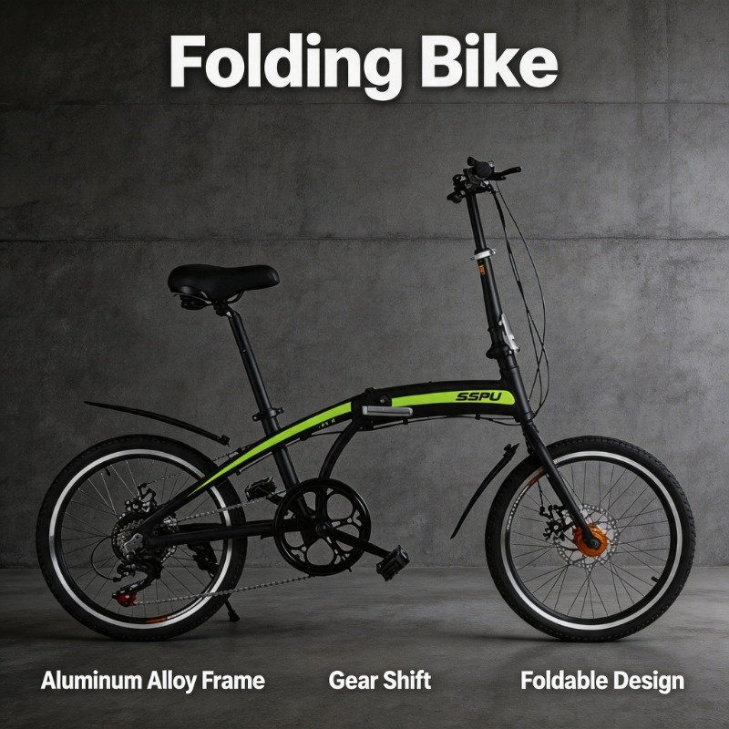 20 Inch Folding Bike - Lightwe - Commuting With Bike review and price