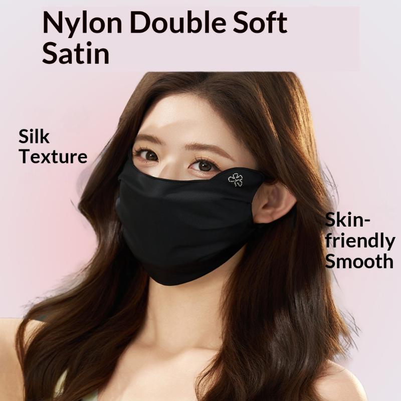 Ice Silk Satin Face Cover Wome - Cycling Commuter review and price