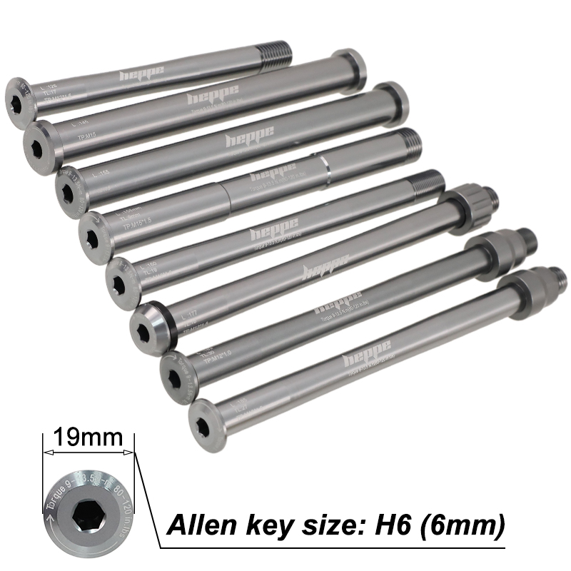 HEPPE Bike Thru Axle MTB Road  - Dynamo Hub Front review and price