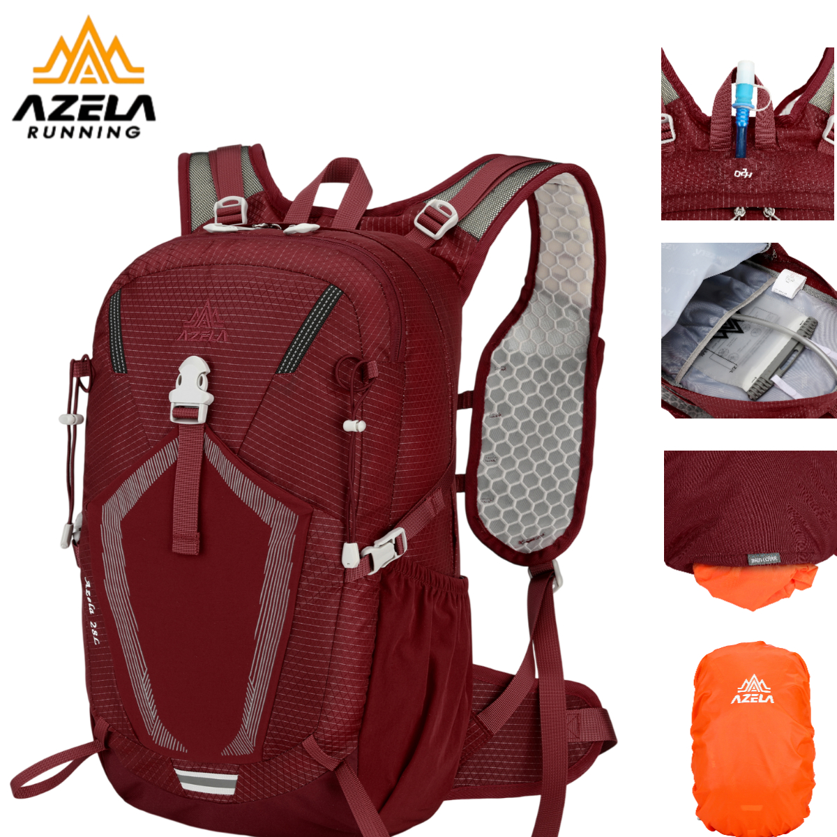 28-liter hiking backpack, wate - Cycling Commuter Backpack Waterproof review and price