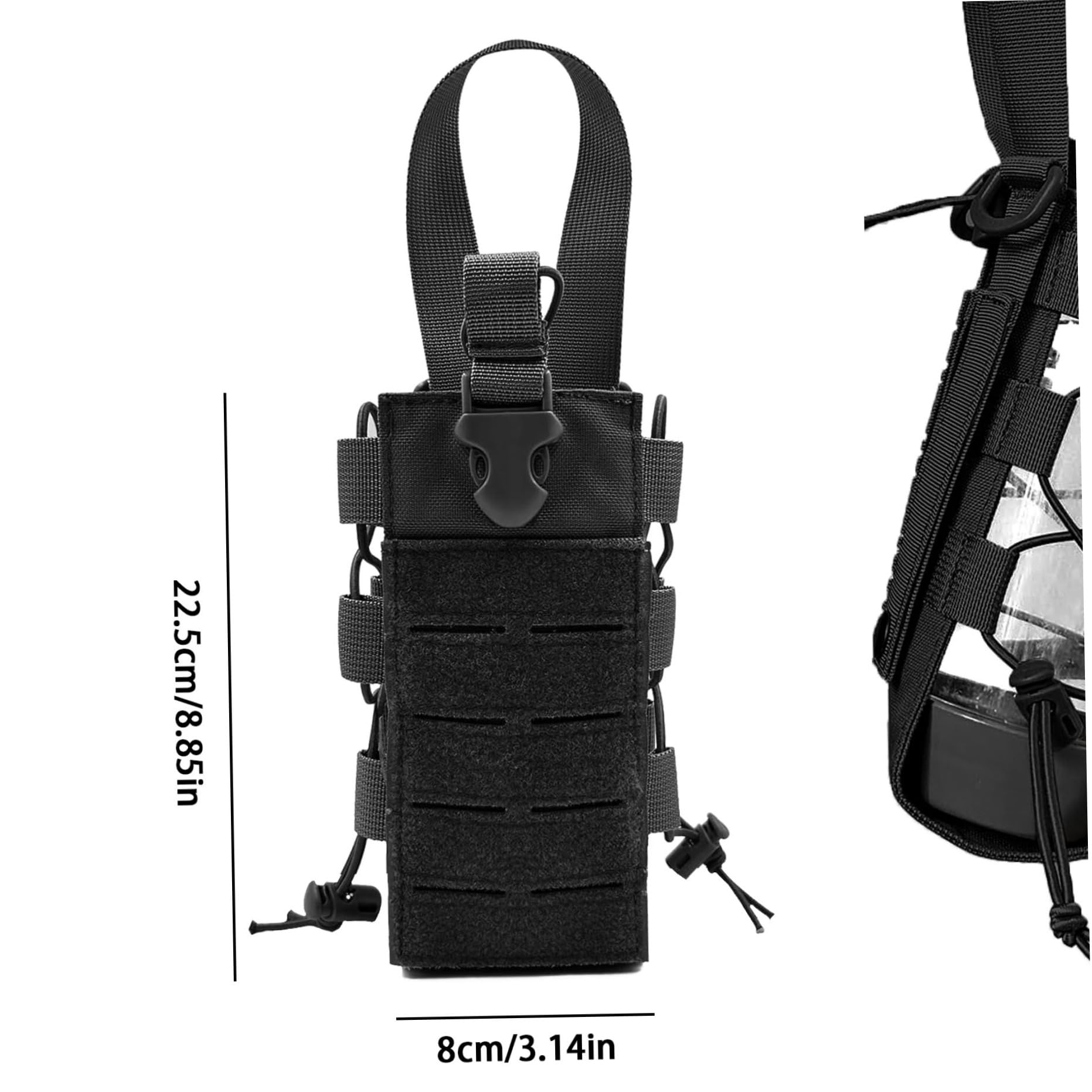 1000D Molle Water Bottle Holde - Cycling Commute Backpack review and price
