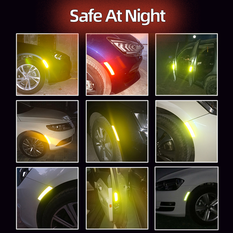 4Pcs/Set Car Reflective Sticke - Spoke Reflector Set review and price