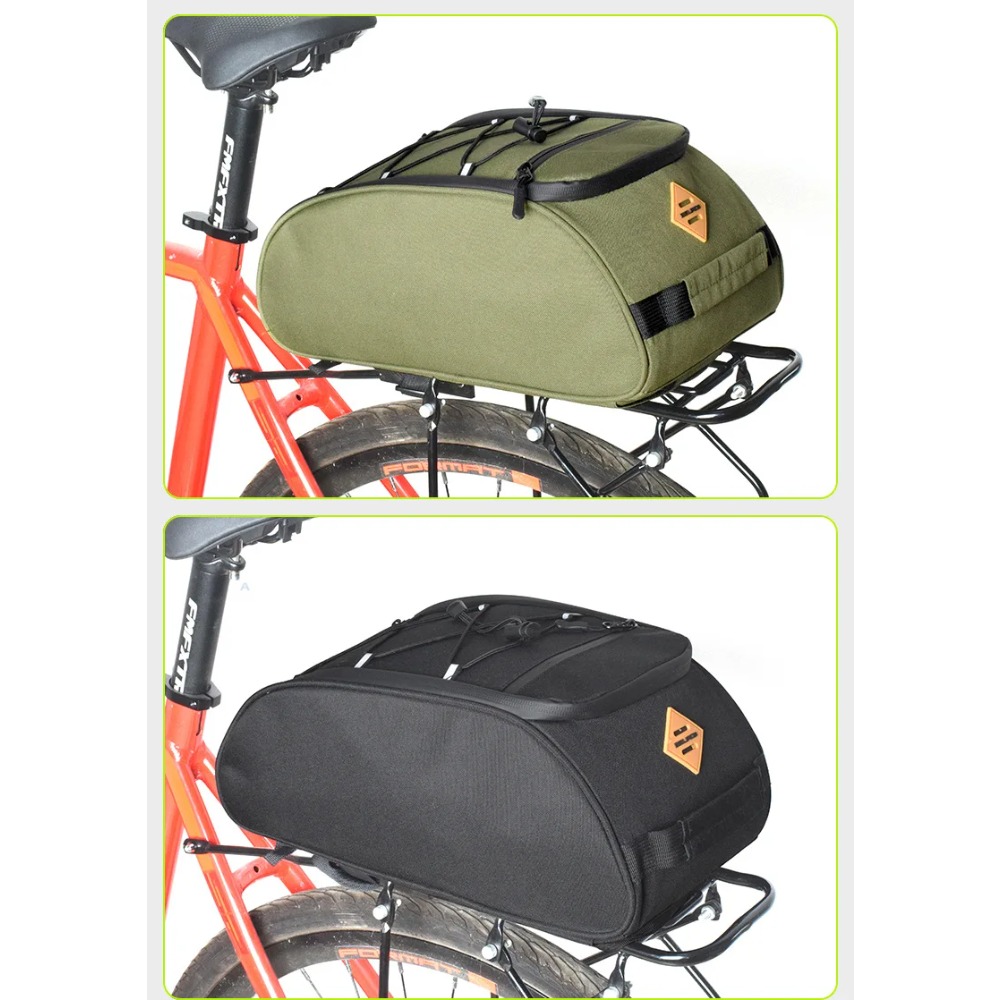 Bicycle shelves tail bags fold - Cycling Commute Backpack review and price