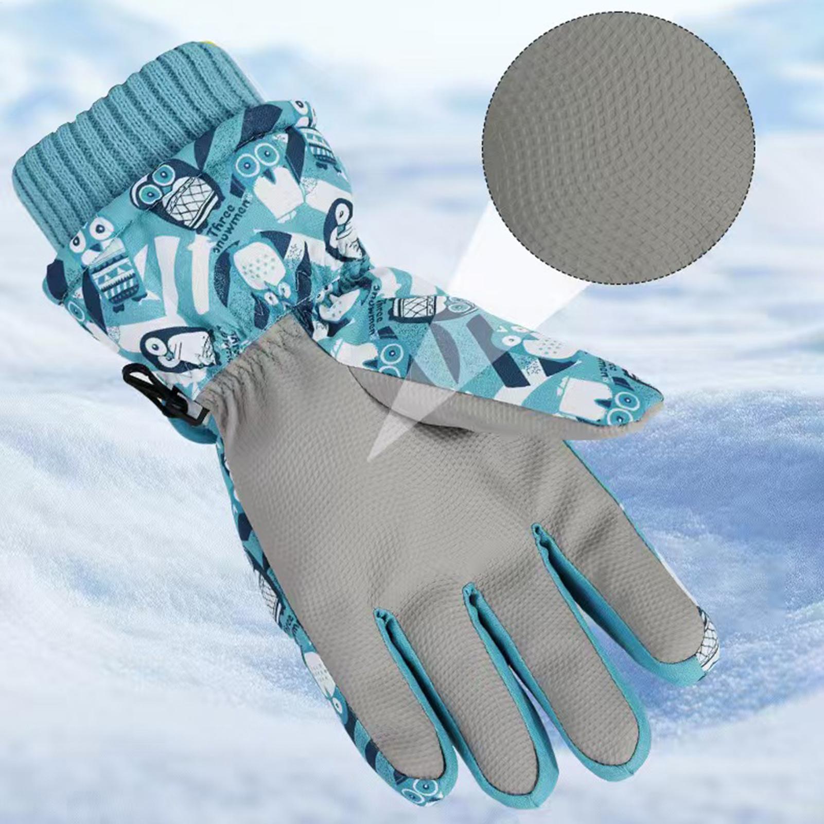 Kids Waterproof Gloves Insulat - Winter Cycling Commute review and price