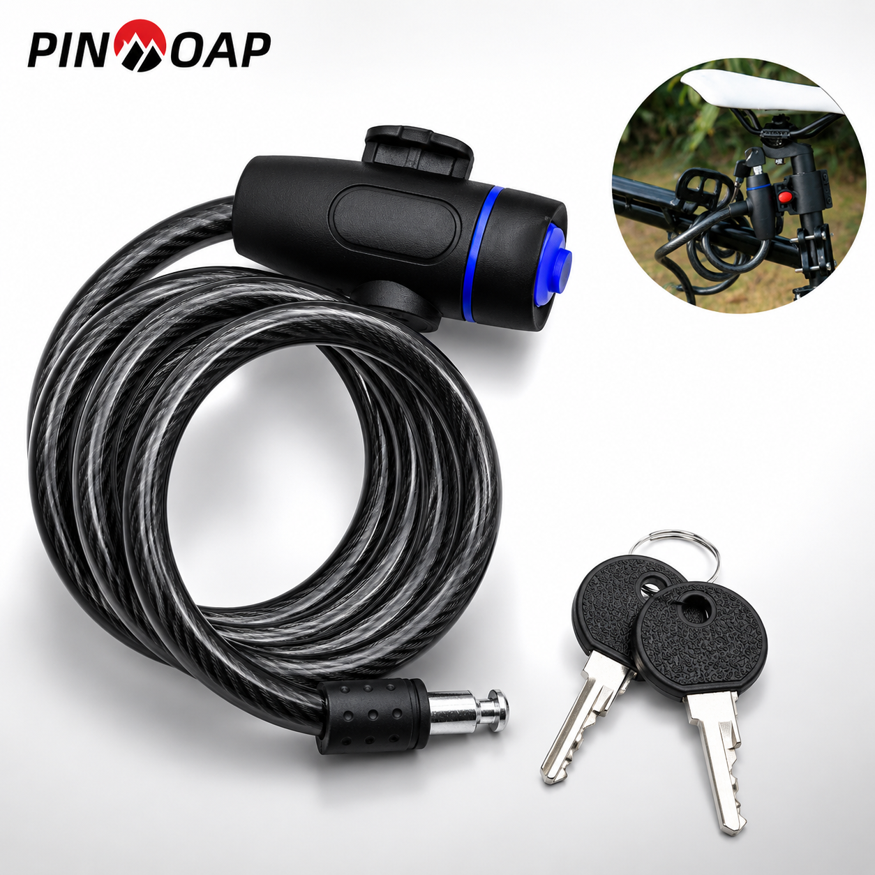 PINMOAP 1PC Universal Bike Loc - Commuter Bike Lock review and price