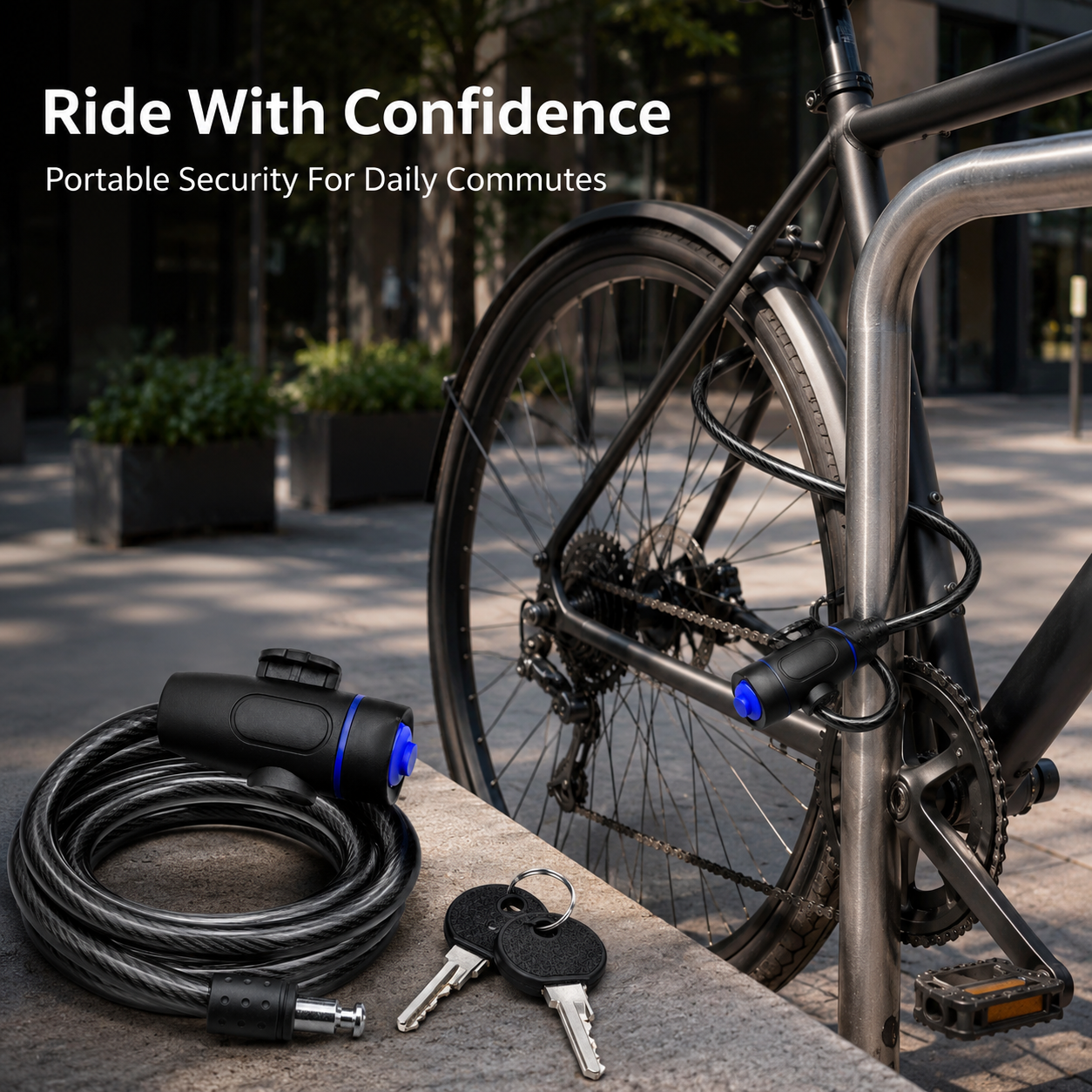 PINMOAP 1PC Universal Bike Loc - Commuter Bike Lock review and price