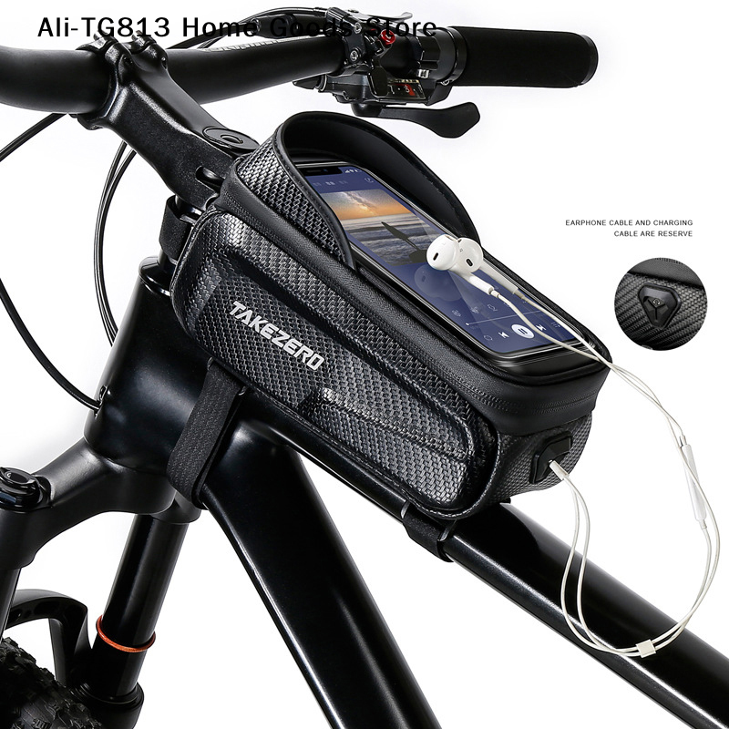 [TG813]Bicycle Bag Front Tube  - Cycling Commuter Backpack Waterproof review and price