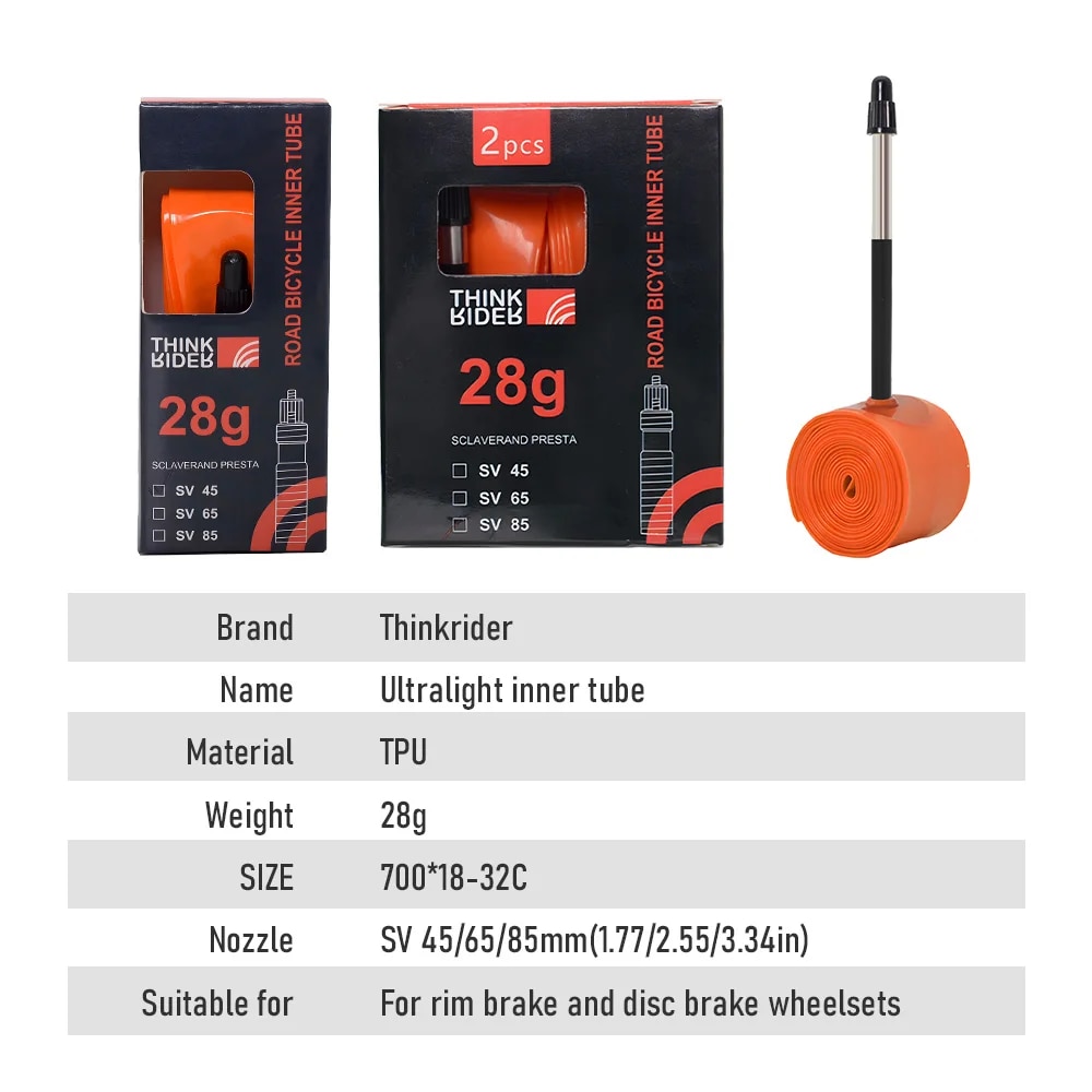ThinkRider 1Pcs Ultralight 28g - Inner Tube 700C review and price