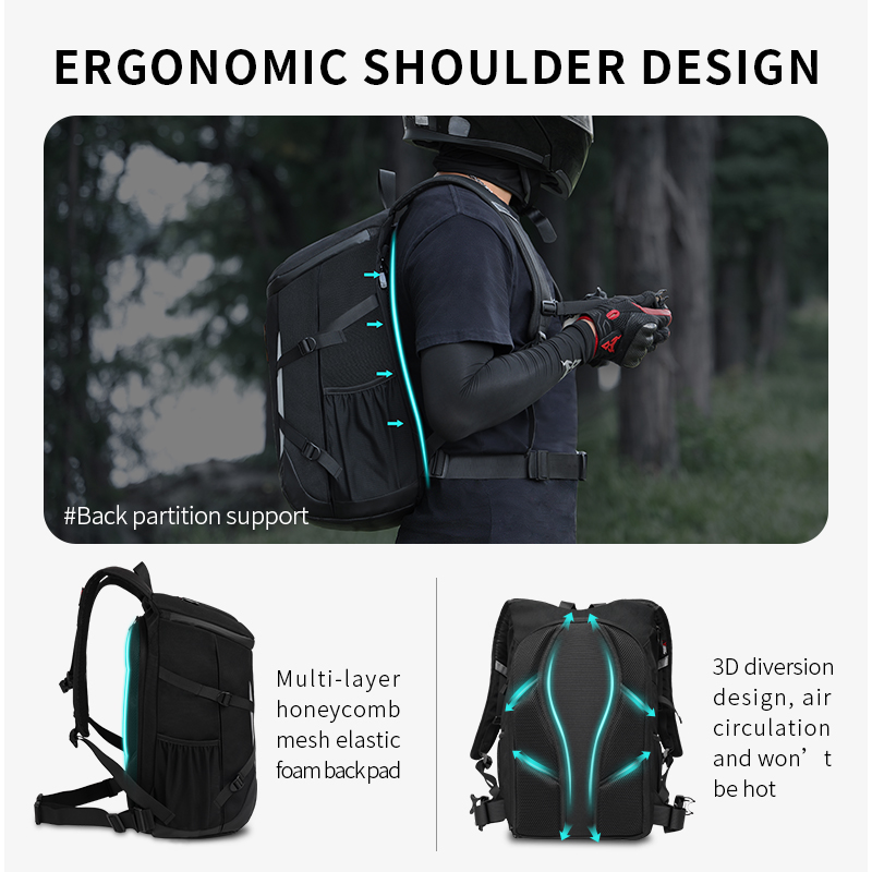 Riding Backpack Motorcycle Hel - Cycling Commuter Backpack Waterproof review and price