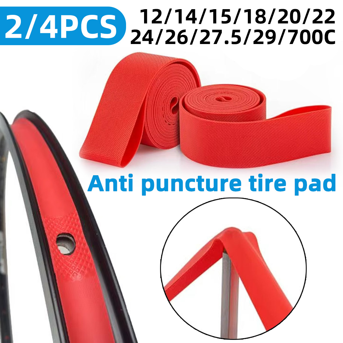 2/4PCS Bicycle Inner Tube Punc - Inner Tube 700C review and price