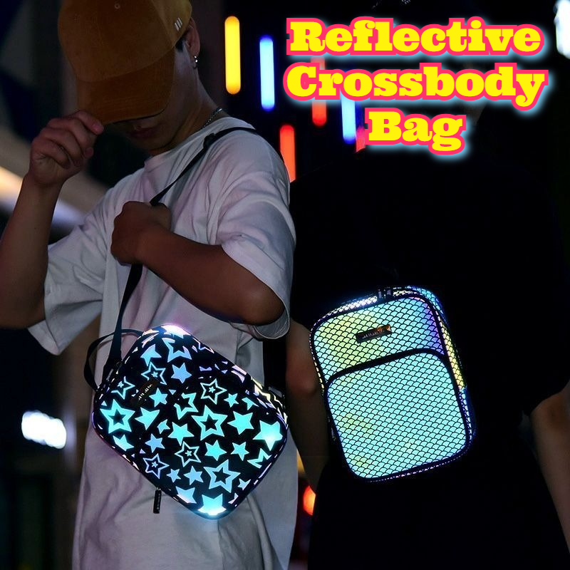Reflective Crossbody Bag Multi - Cycling Commuter review and price