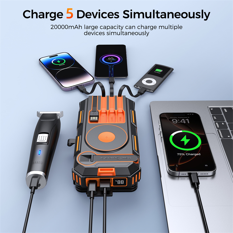 20000mAh Hand Crank Solar Powe - Usb Charger Dynamo review and price