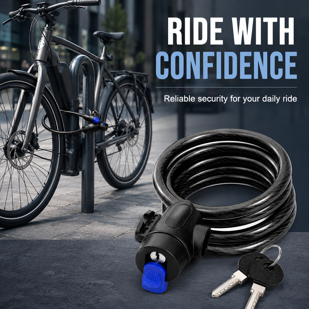 PINMOAP 1PC Bicycle Bike Lock  - Commuter Bike Lock review and price