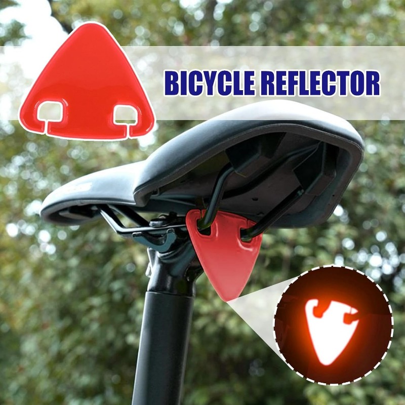 Red Triangular Bicycle Seat Re - Commuting By Bike review and price