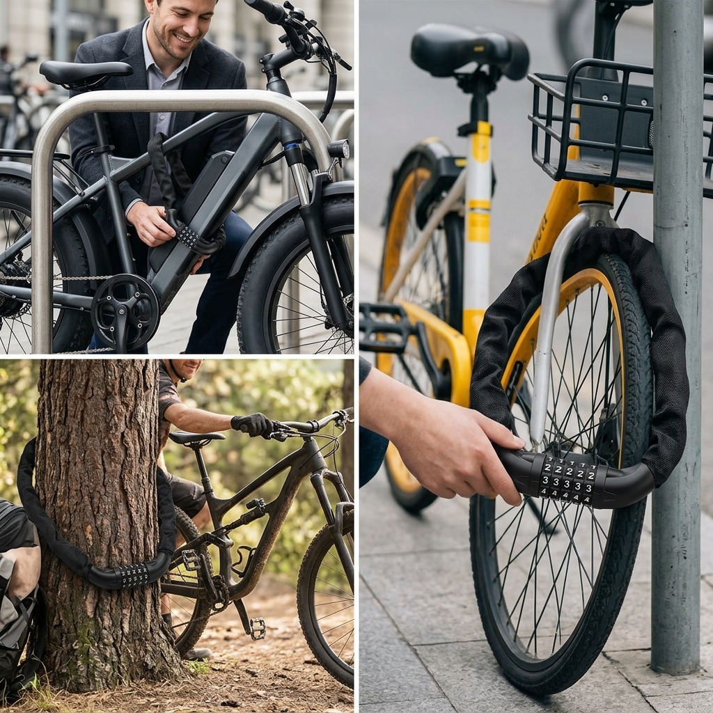 5-Digit Combination Bike Lock  - Commuter Bike Lock review and price