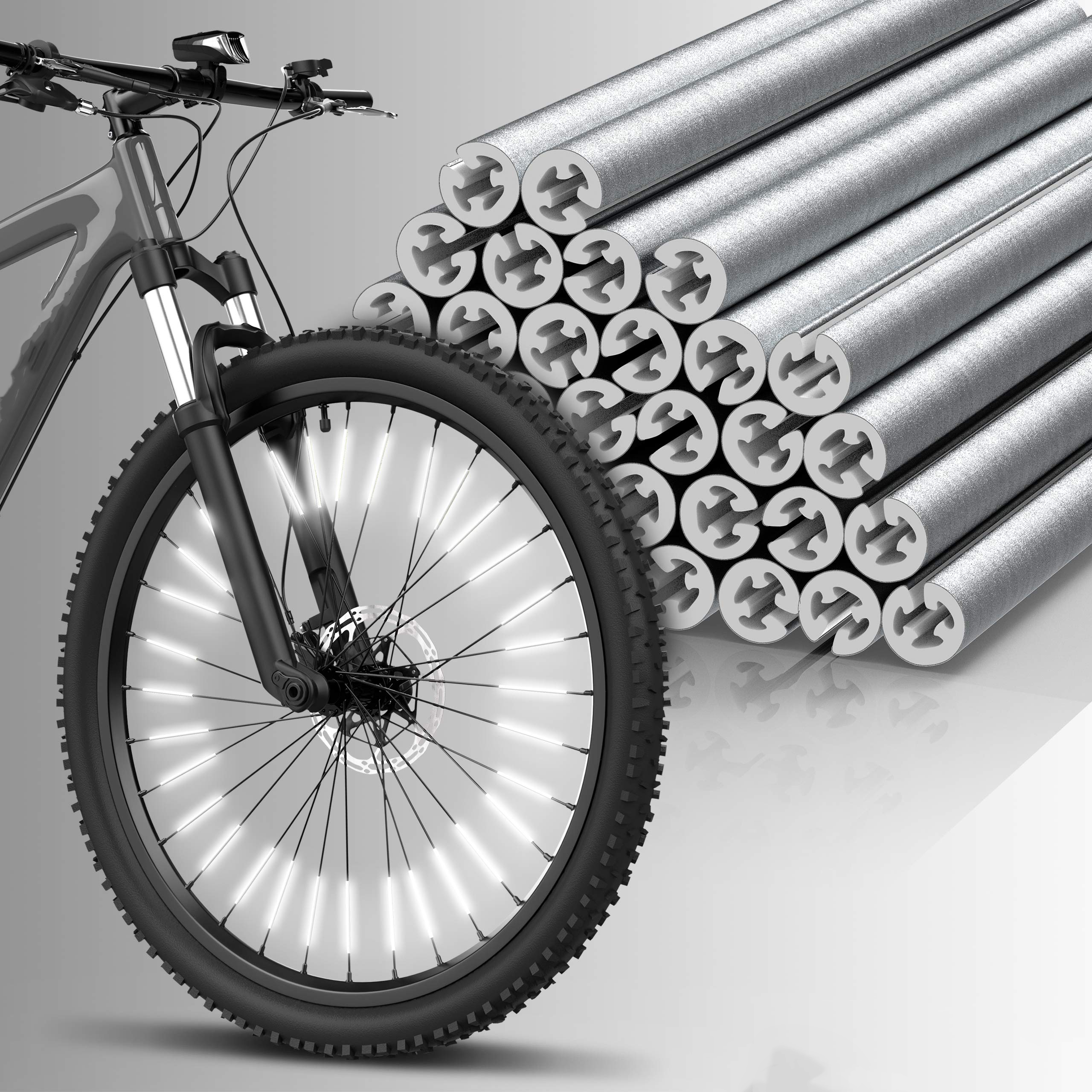 36 Pieces Spoke Reflectors Bic - Spoke Reflector Set review and price