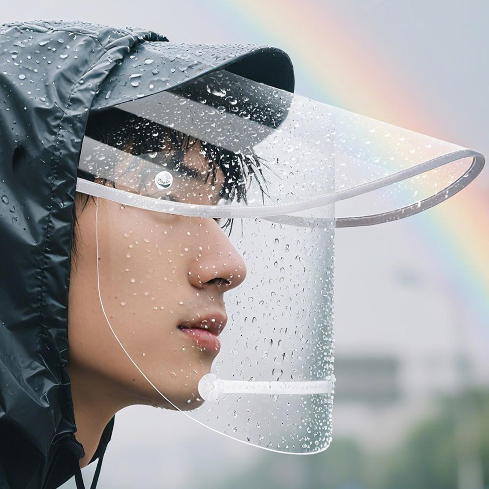 Rainproof Face Shield Clear Wi - Cycling Commute Rain review and price