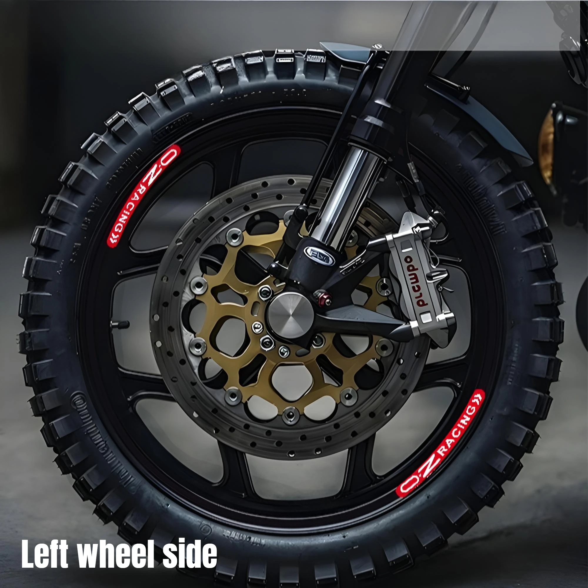 4Pcs/set Wheel Stickers 17Inch - Spoke Reflector Set review and price