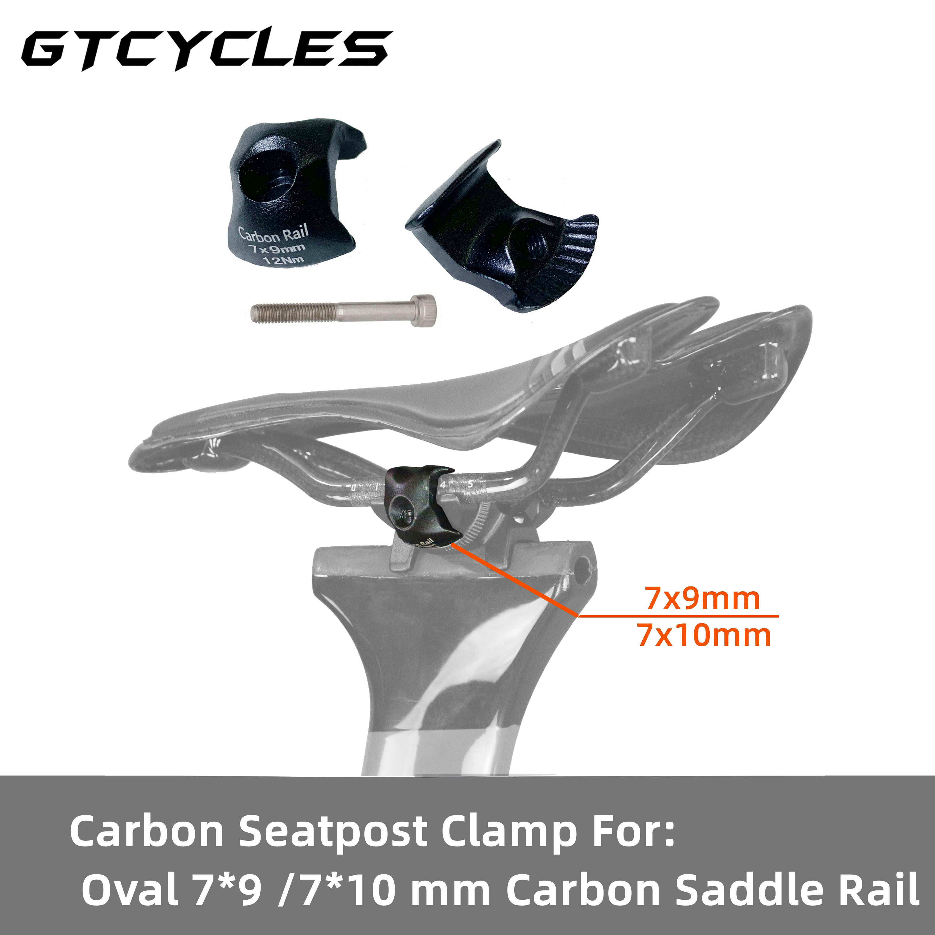 Carbon Seatpost Clamp Oval 7*9 - Commuting By Bike review and price
