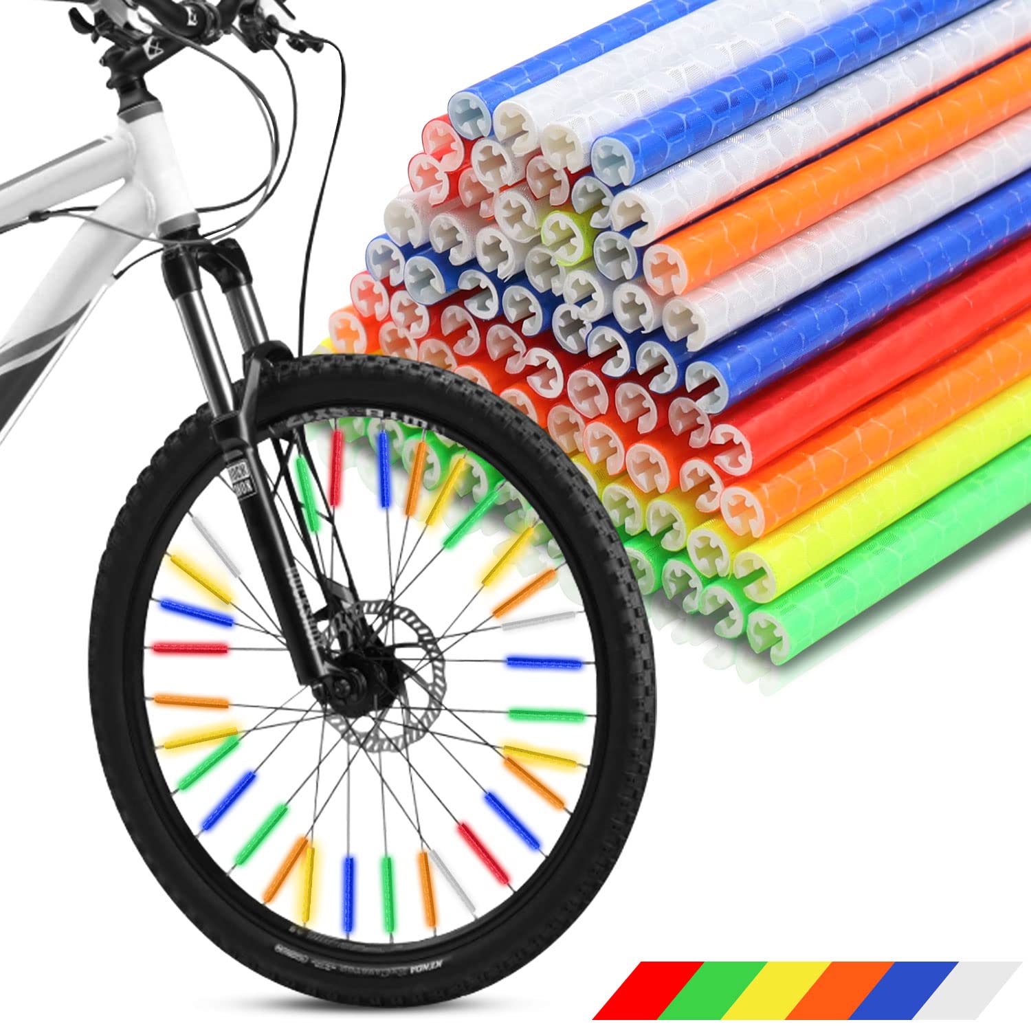 Bicycle Spoke Reflectors Set,  - Spoke Reflector Set review and price