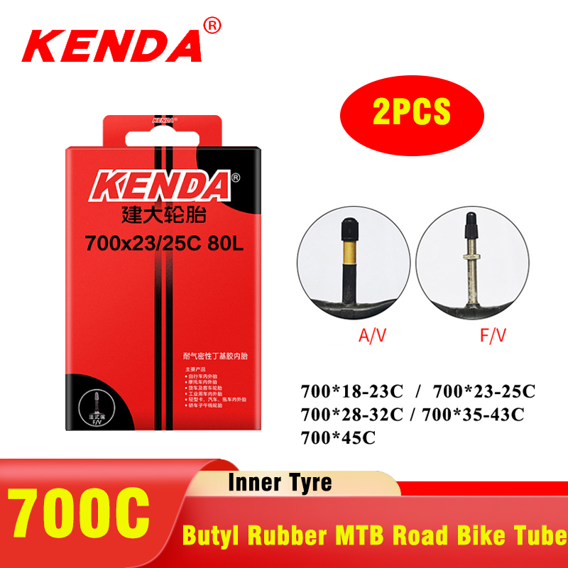 2PCS KENDA bicycle inner tube  - Inner Tube 700C review and price