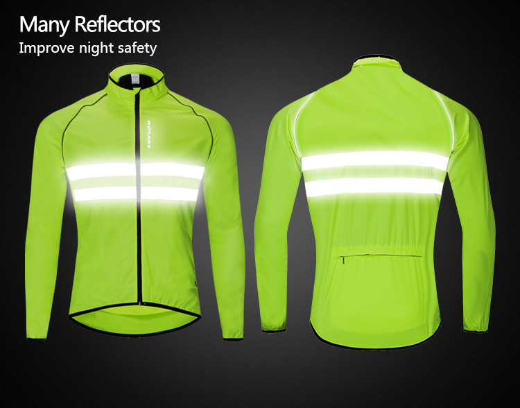 WOSAWE Men Cycling Windbreaker - Cycling Commuter Jacket review and price