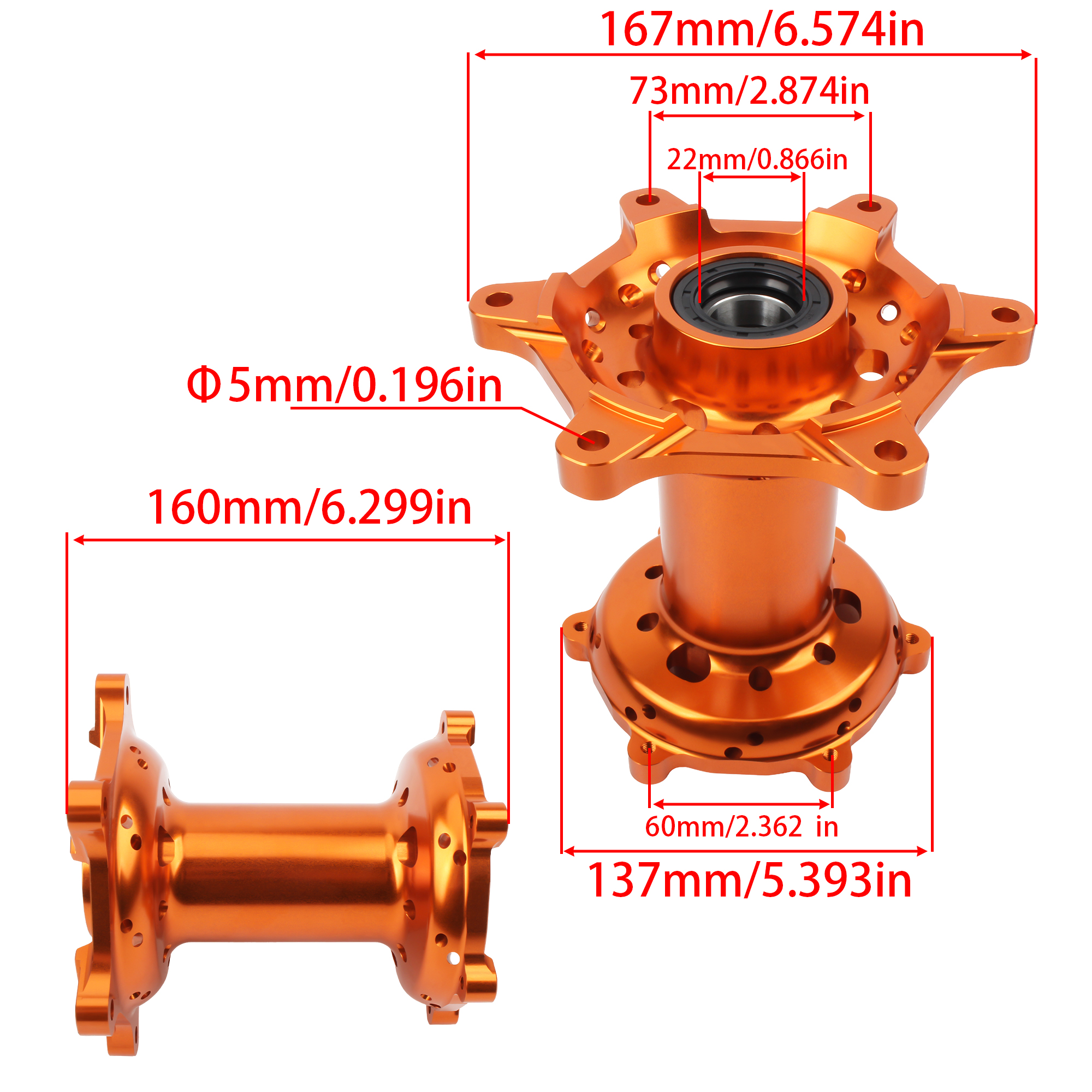For KTM Husqvarna GASGAS HUSAB - Dynamo Hub Front review and price