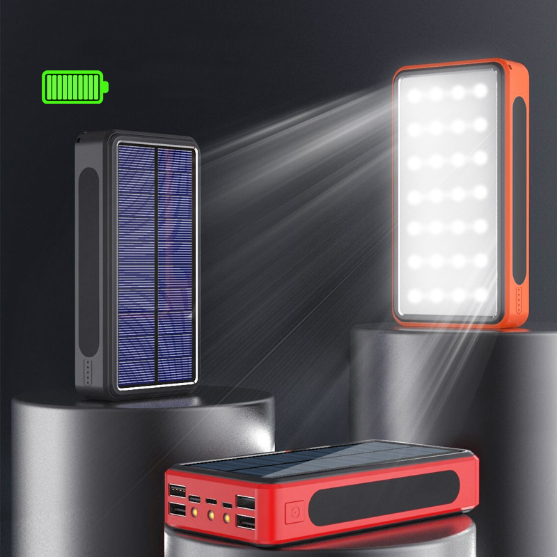 50000mAh Solar Power Bank Port - Usb Charger Dynamo review and price