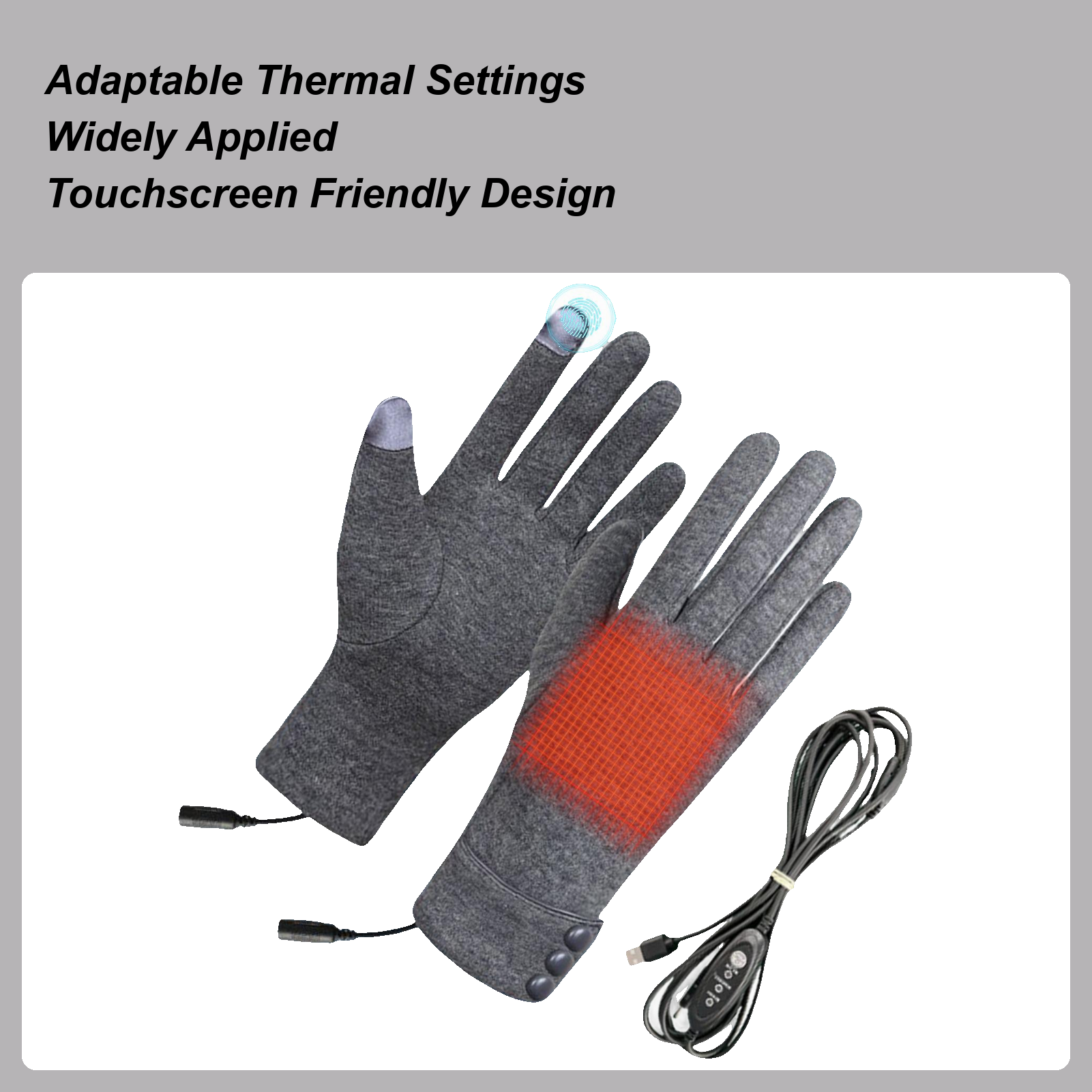 Heating Gloves 3-level USB Win - Winter Cycling Commute review and price
