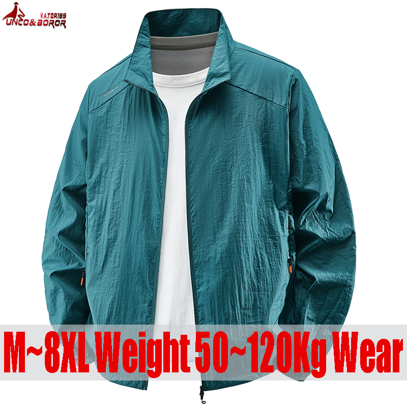Plus Size 7XL 8XL Summer Quick - Cycling Commuter Jacket review and price