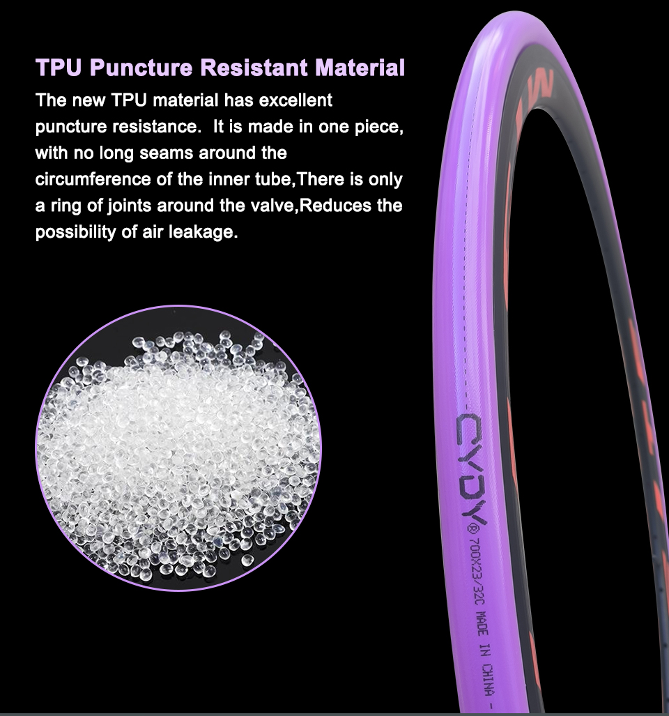 46g CYDY TPU gravel Bicycle In - Inner Tube 700C review and price