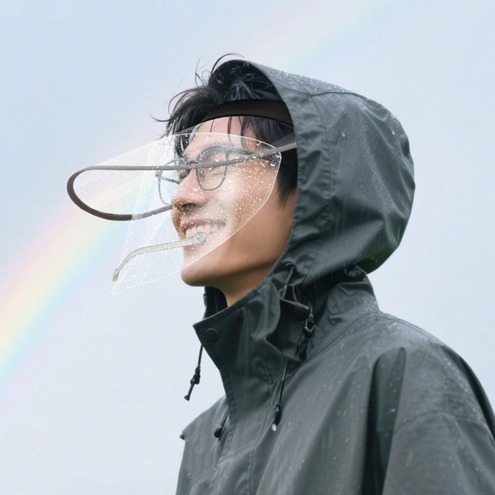 Rain Face Cover With Elastic H - Cycling Commute Rain review and price