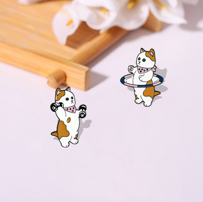 Funny Cats Enamel Pin Custom C - Cycling Commute Bag review and price