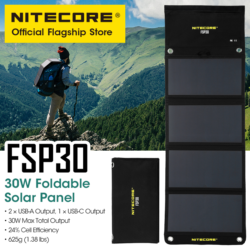 NITECORE FSP30 30W Portable So - Usb Charger Dynamo review and price