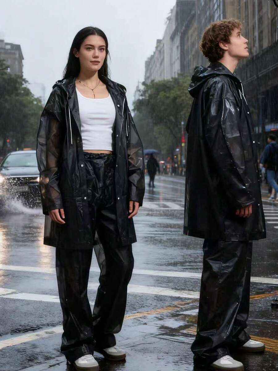2pcs Unisex full-body rain sui - Cycling Commute Rain review and price
