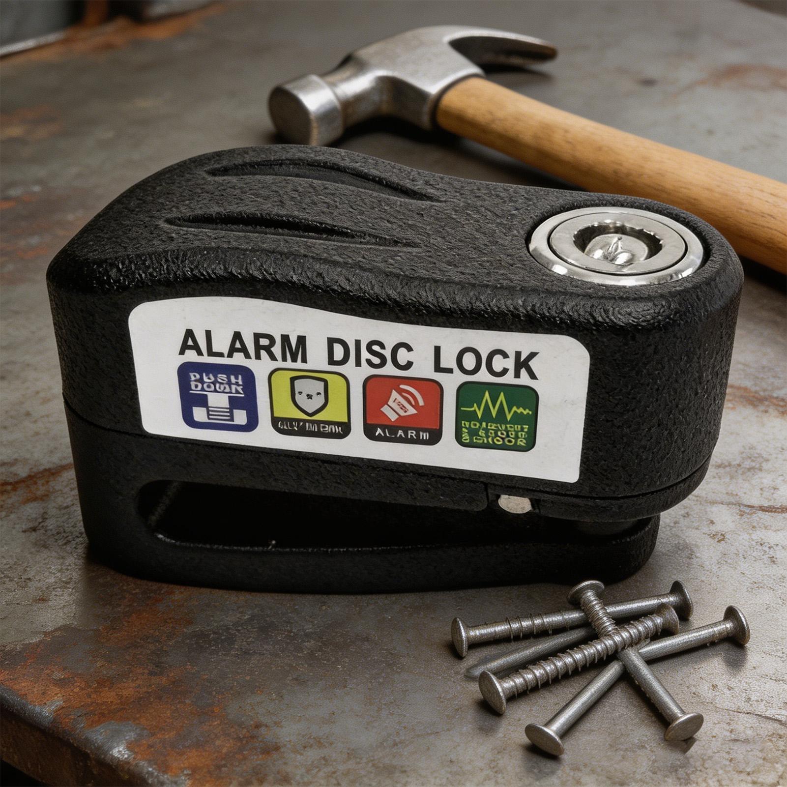 110db Alarm Disc Lock Waterpro - Commuter Bike Lock review and price