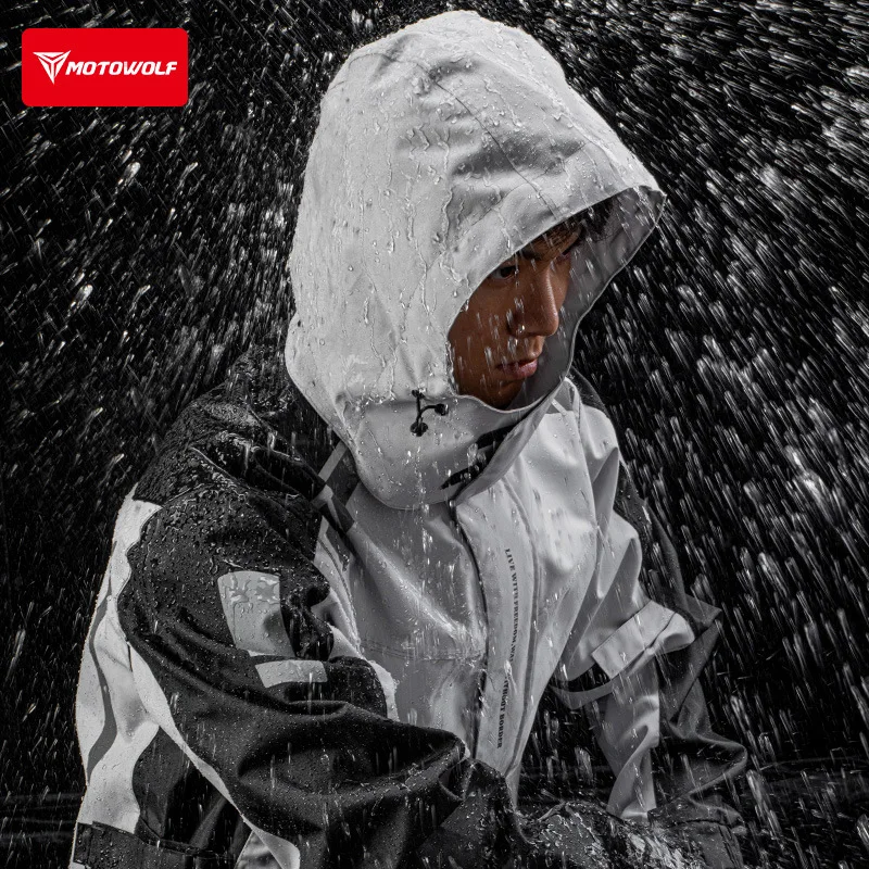 Motowolf Reflective Motorcycle - Cycling Commute Rain review and price