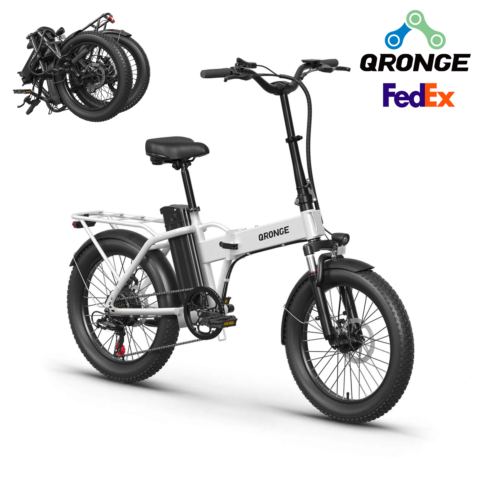 QRONGE Waterfall Folding Elect - Commuting With Bike review and price